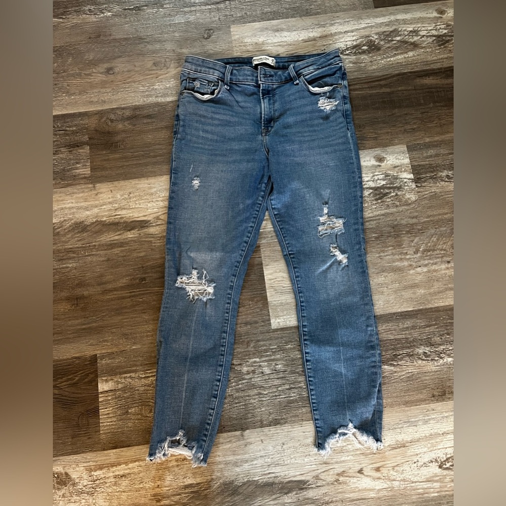 Abercrombie Super Skinny Ankle Jeans Size 8S
